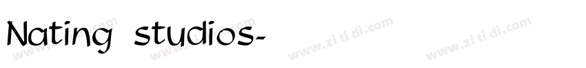 Nating studios字体转换
